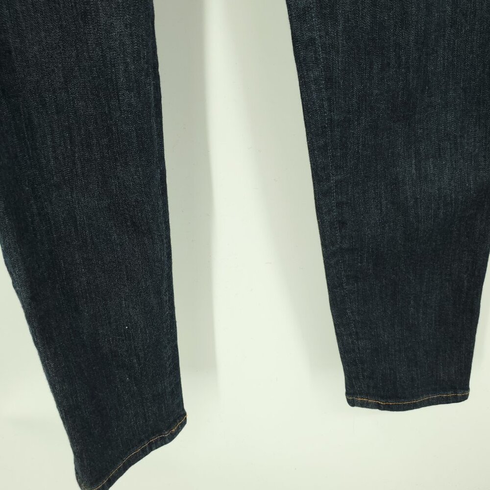 Prada High Rise Stretchy Skinny Jeans Size 31 Dark Blue - Picture 7 of 15